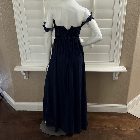 Soieblu Off Shoulder Sweetheart Neckline Dress Maxi Dress - Picture 6 of 13